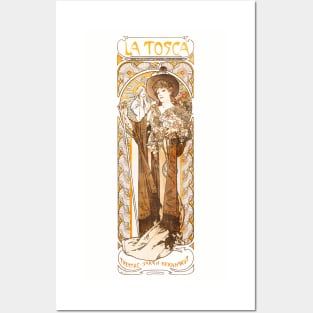 La Tosca, Sarah Bernhardt Posters and Art